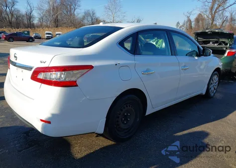 2015 Nissan Sentra Sv z USA, uszkodzony, nr VIN 3N1AB7AP9FY299766